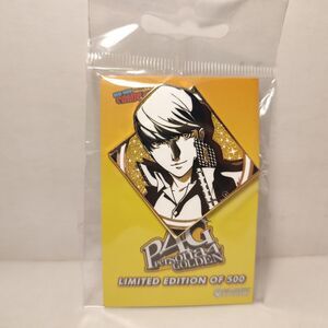 Persona 4 Golden Yu Narukami Sparkle Series Enamel Pin Limited Edition Badge
